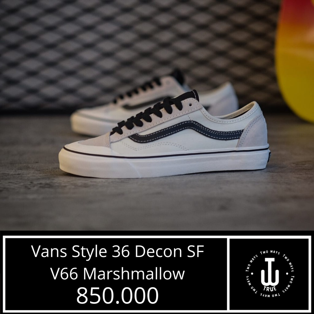 vans style 36 decon sf v66 marshmallow