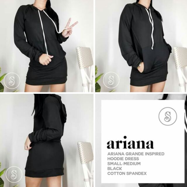 ariana grande hoodie dress