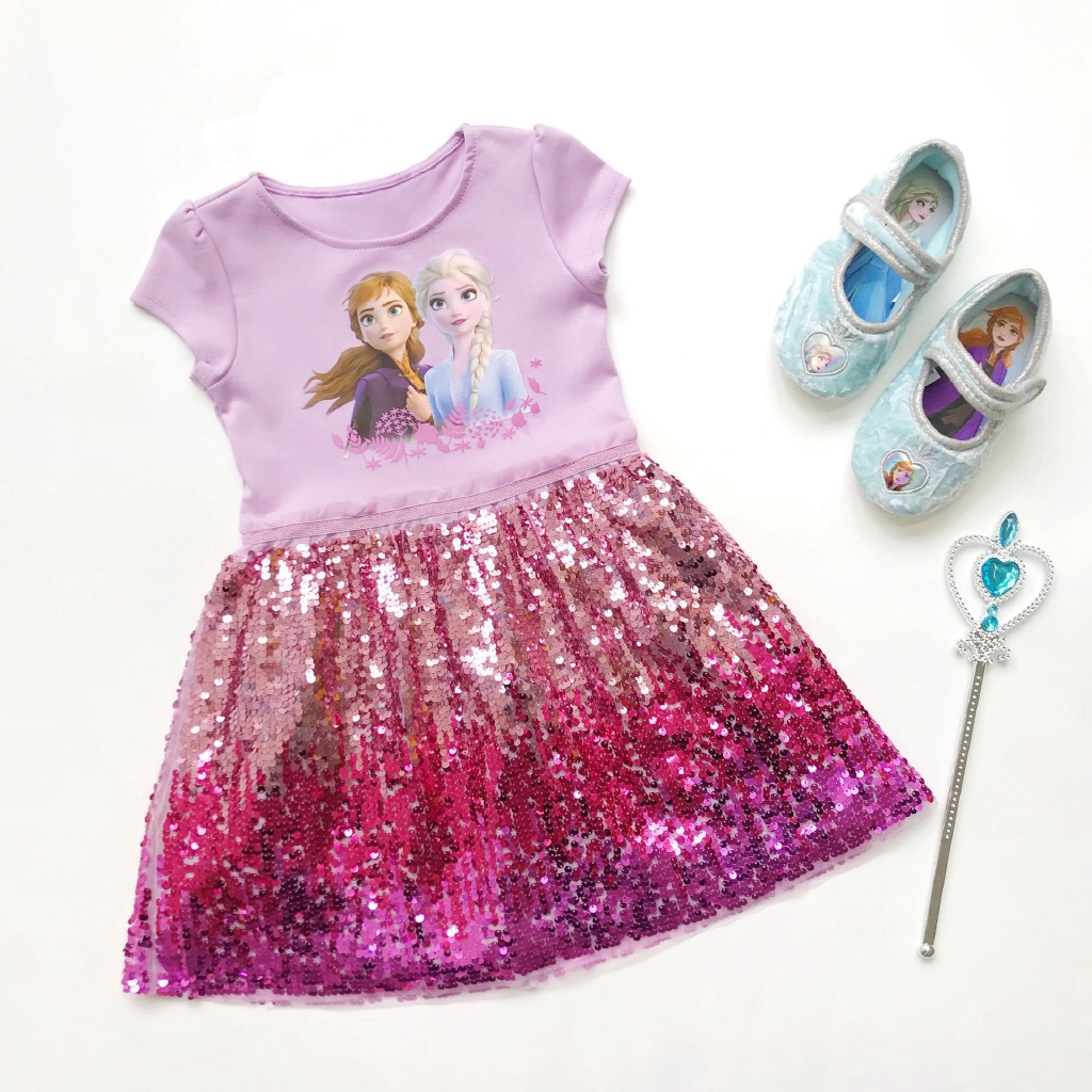 [NNJXD]Baby Girl Kids Princess Summer Bling Sequins Dresses Birthday ...