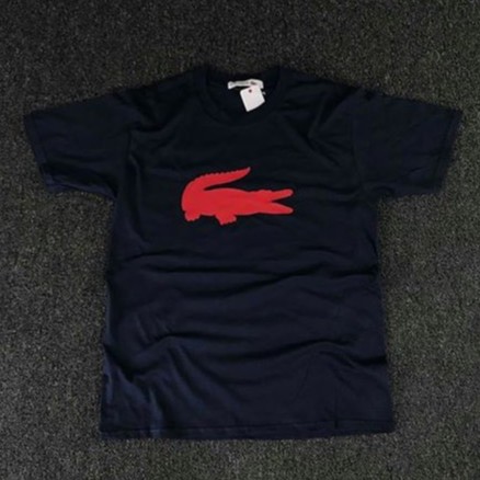 Lacoste T Shirt Big Logo Printed 