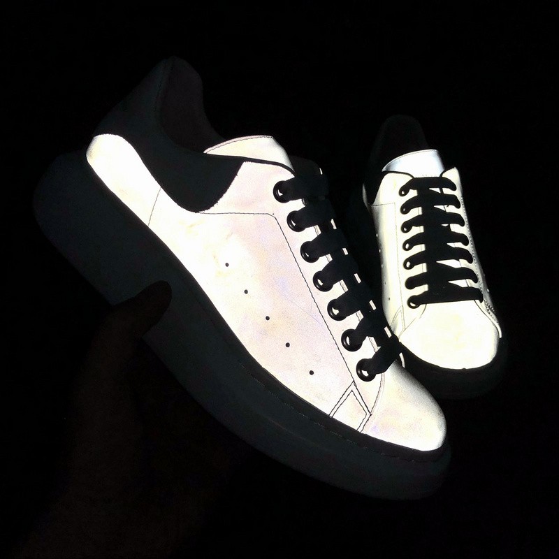 alexander mcqueen trainers reflective