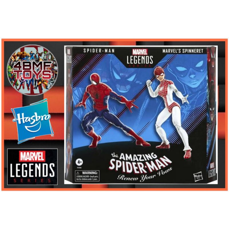 Marvel Legends 2 pack Spider-man and Spinneret Renew Your Vows (Mint In  Sealed Box) | Shopee Philippines