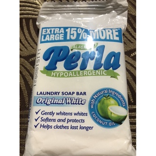 Perla hypoallergenic original white laundry soap bar