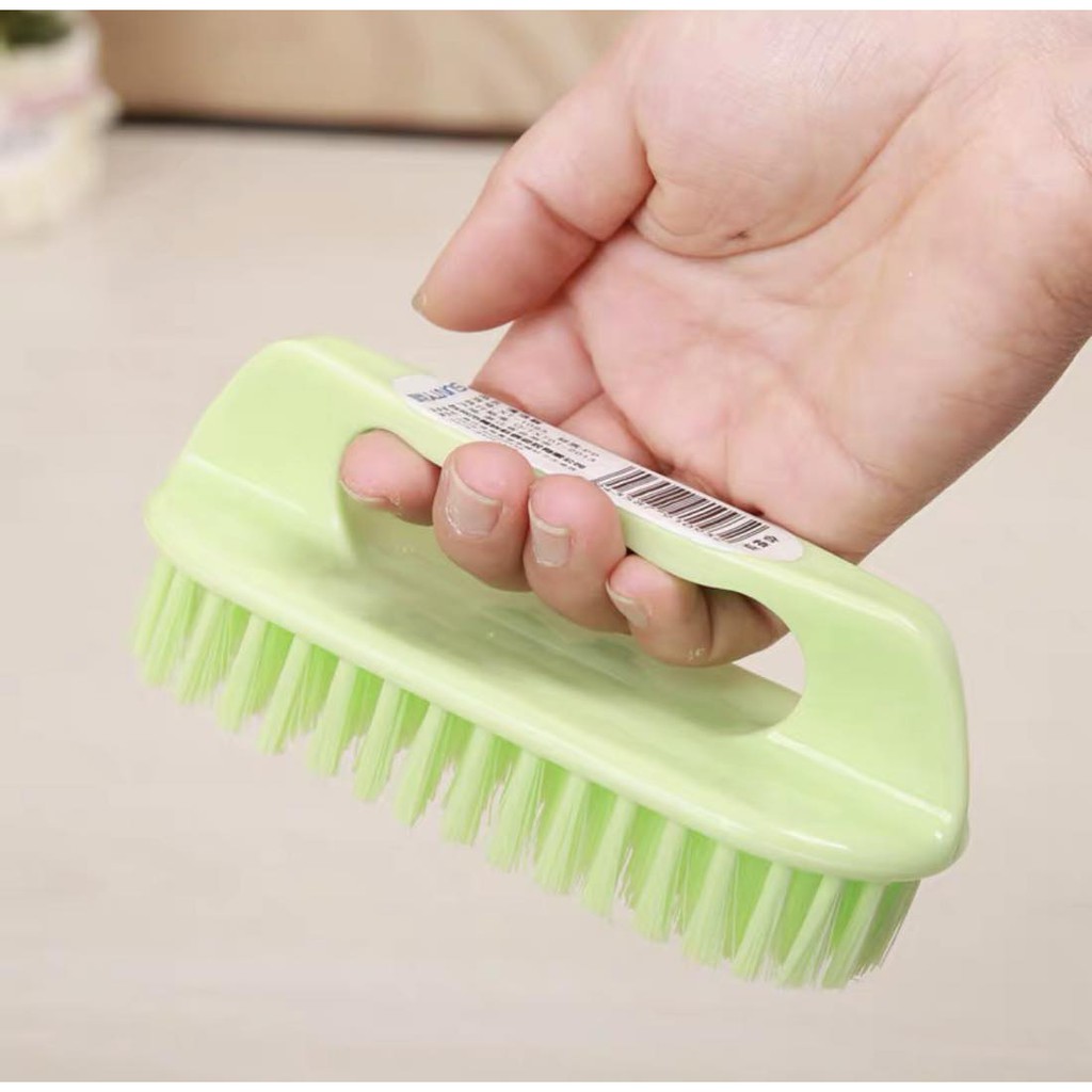 Multipurpose Plastic Laundry Brush Strong Bristles Cleaning Scrub Shopee Philippines 2559