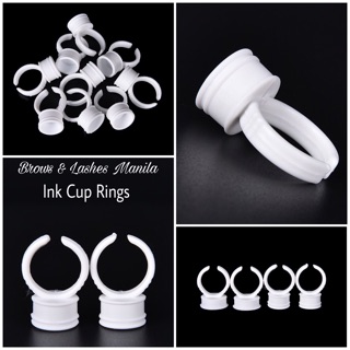 50s INK CUP RING (PLASTIC &/OR  SILICONE) #9
