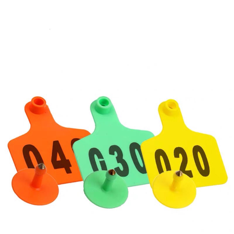 10/50Pcs Big cow ear tag Dairy cow identification tag Dairy cow ear tag
