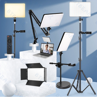 11/19inch LED Panel Video Light Make up Light with Stand For cellphone camera Photography Lighting