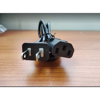 NBCABLES AC Power Cord 2 Pin 3 Holes