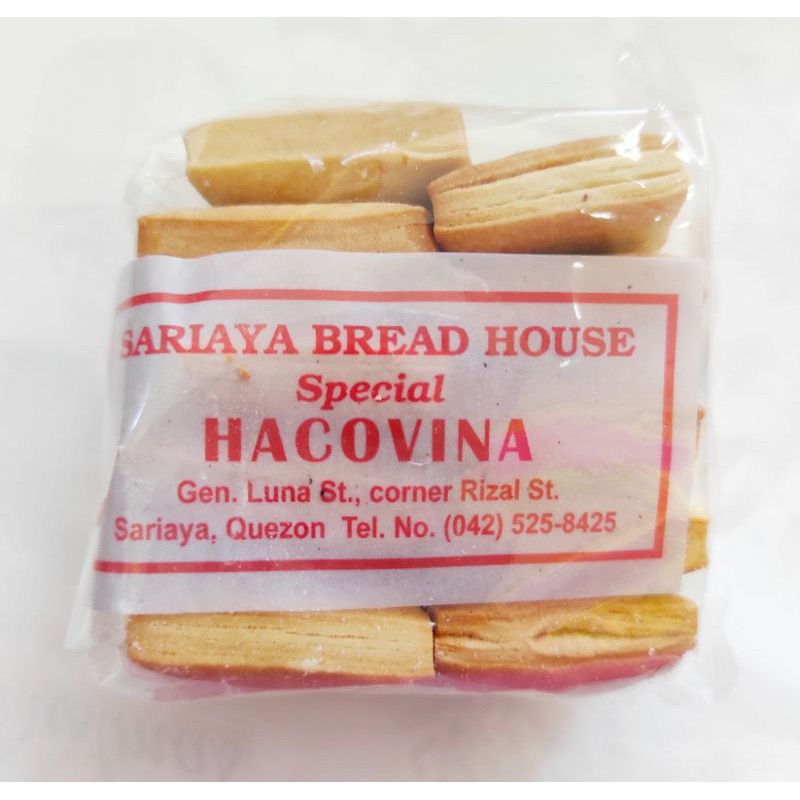 Sariaya Bread House Special Hacovina(small) Shopee Philippines
