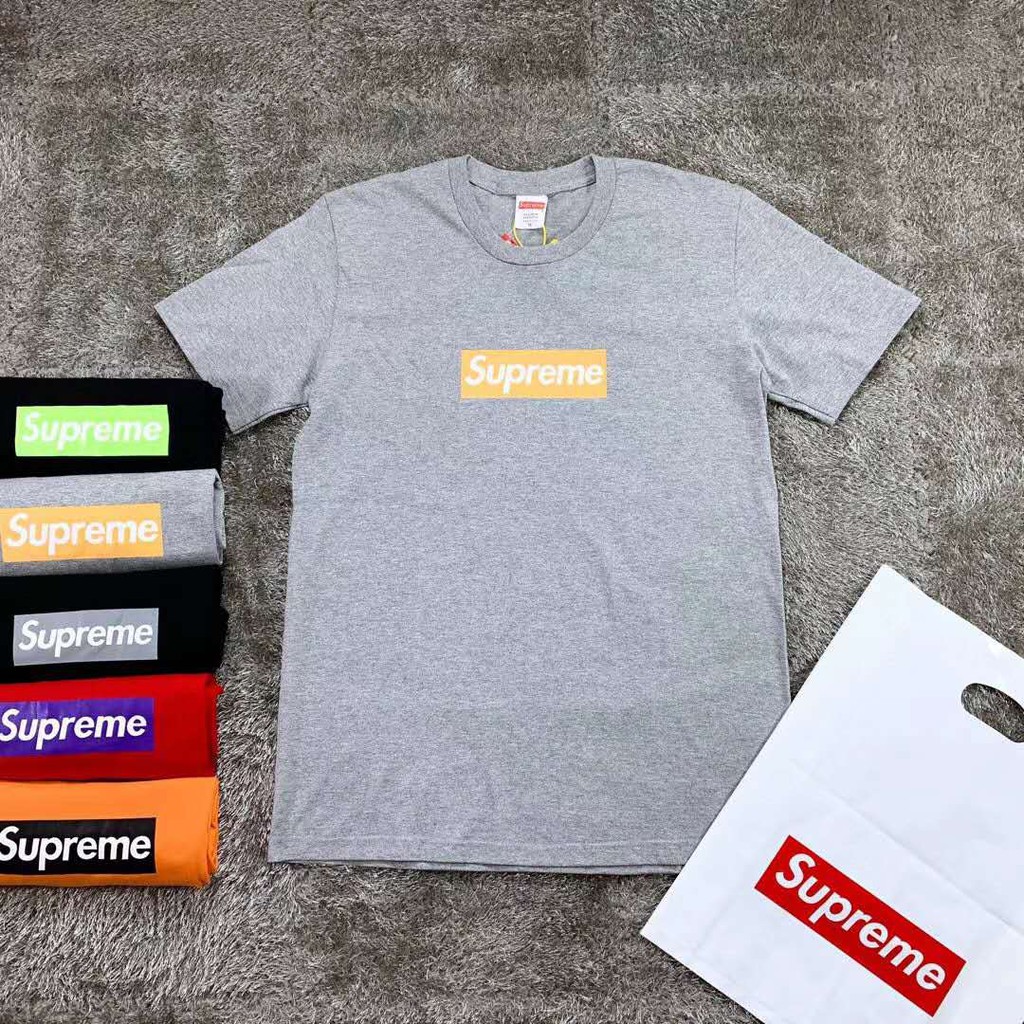 supreme black green box logo
