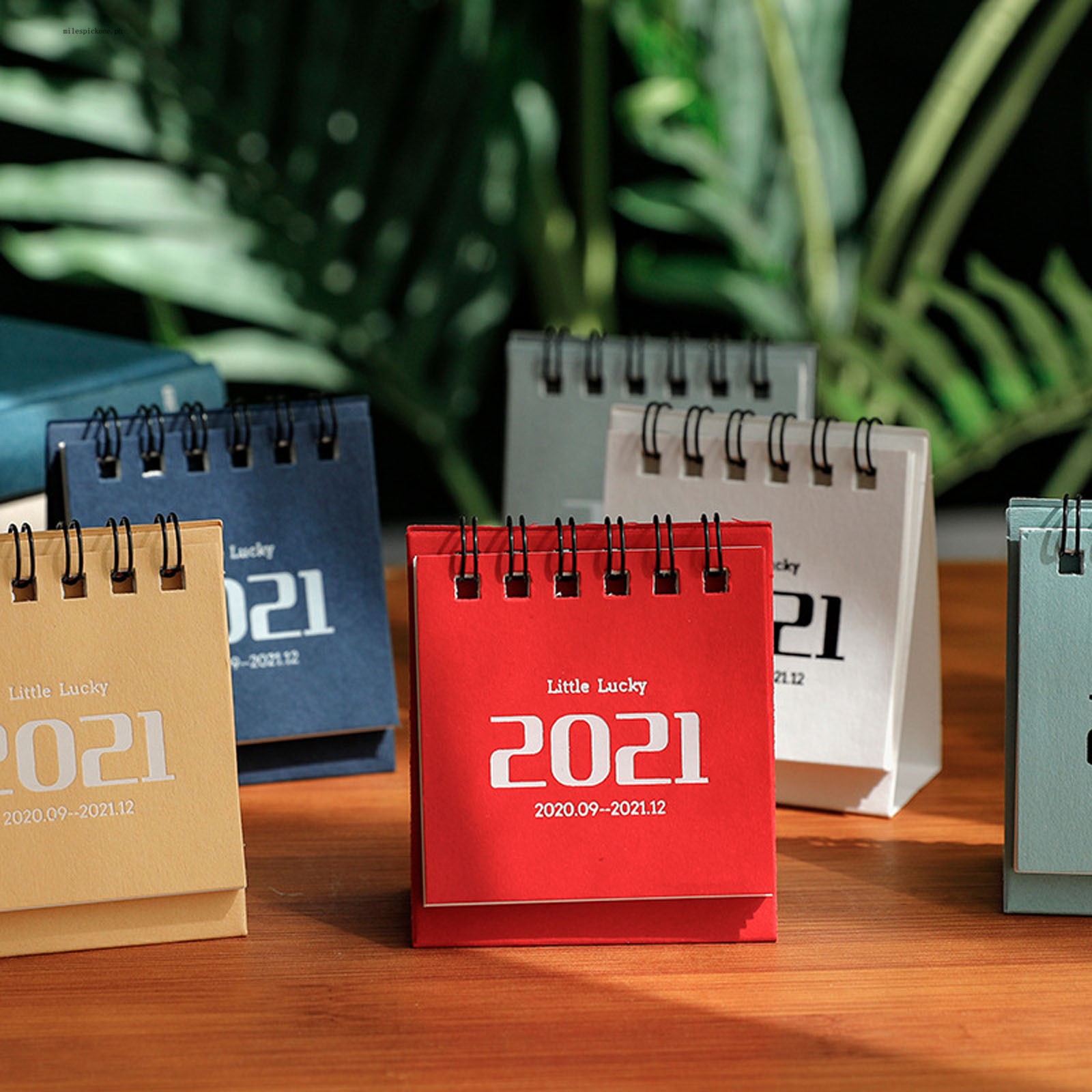 2021 Mini Desk Calendar Stand Up Flip Calendar Daily Monthly Table 