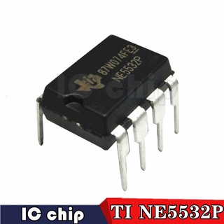 10Pcs NE5532P DIP8 NE5532DD NE5532 JRC TI DIP new and original IC