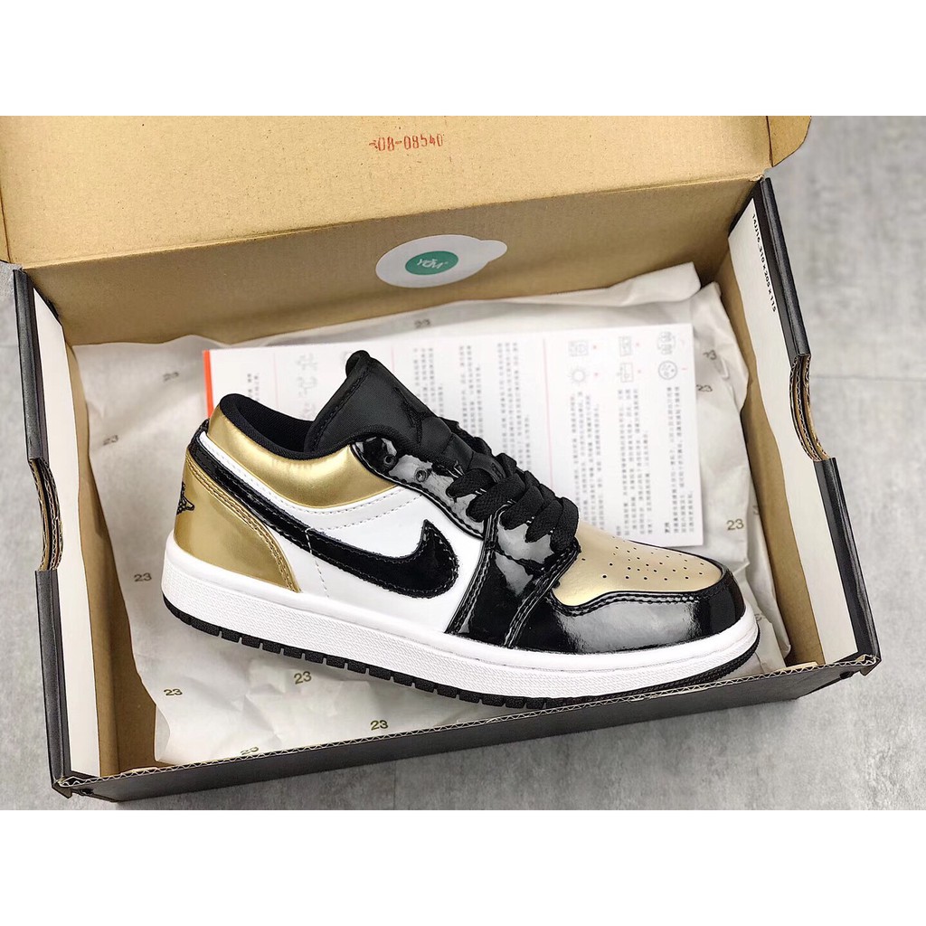 nike air jordan 1 low gold toe