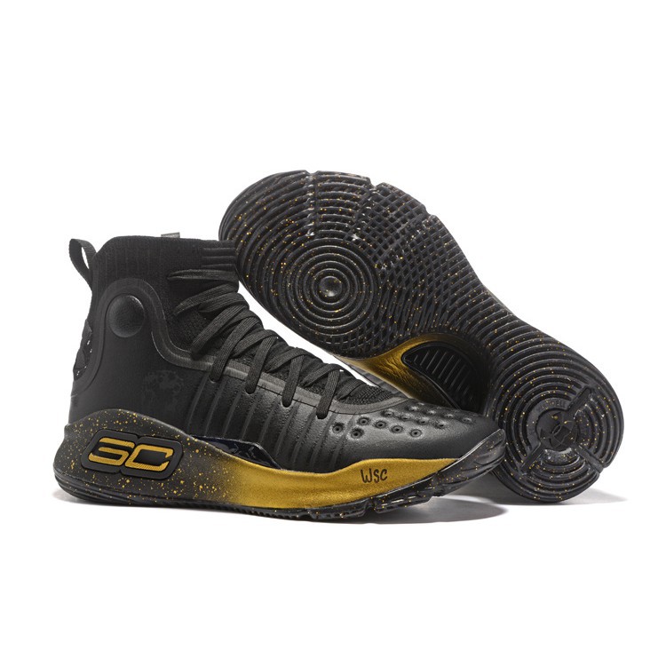 curry 4 black and gold