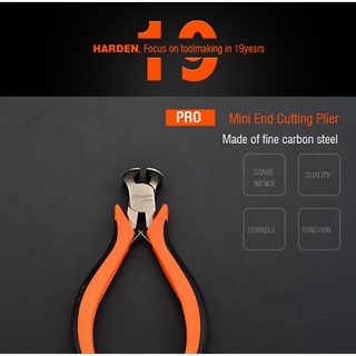 Harden 560305 4.5” Mini End Cutting Plier (Classic) Soft Handle Professional Cutter Pliers Nippers #6