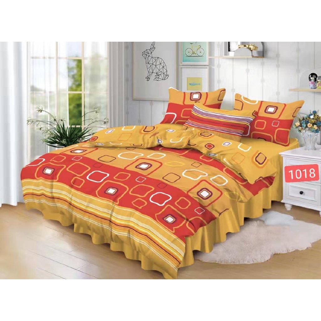 Cod 3 In 1 Elegant Bed Sheet Set Premium Bedsheet Single Double Queen Bedding Sale Shopee Philippines