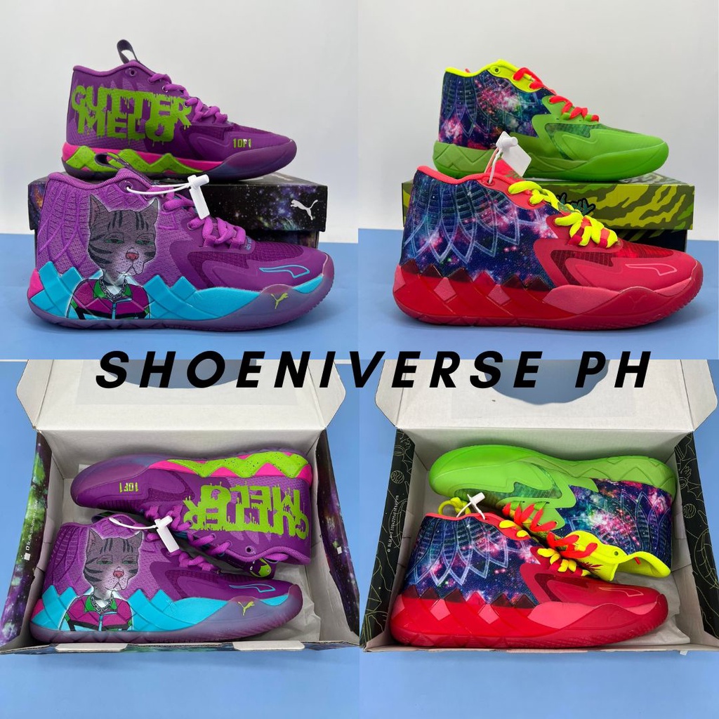 PUMA MB 01 LAMELO BUZZ CITY HIGH CUT BASKETBALL SHOES SNEAKERS FOR MEN