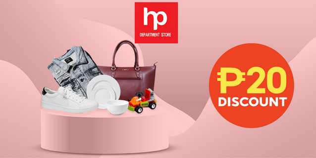 HP Department Store ShopeePay P20 Discount