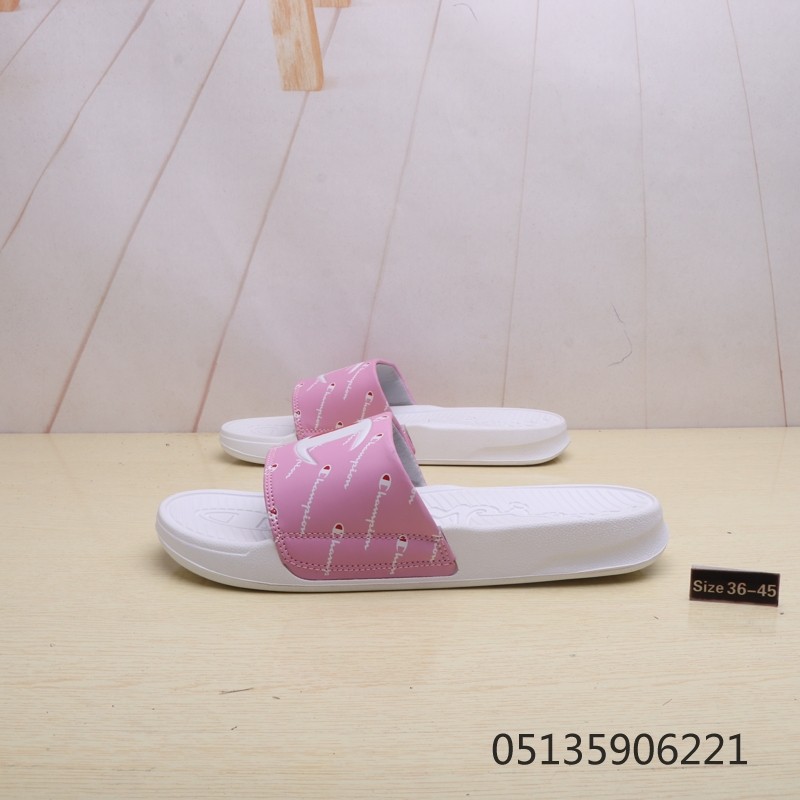 pink champion slippers