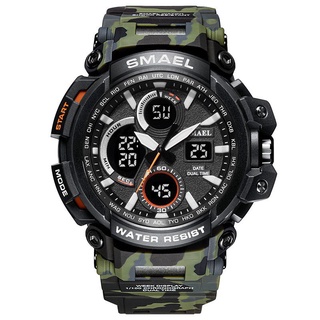 【ins】【Lowest price】Ready Stock SMAEL 1708MC Men Digital Sport Watch Army Waterproof Watches #2