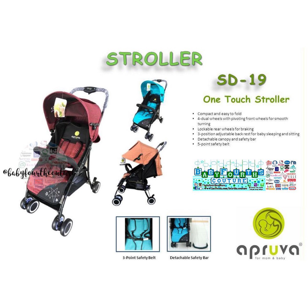 apruva baby stroller