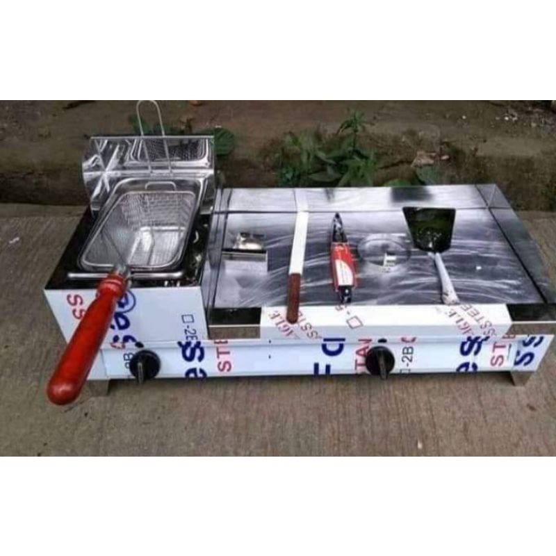 2in1 BURGER GRILLER WITH DEEP FRYER (WITH FREE COOKING UTENSILS) Shopee Philippines