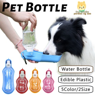 Pet accompanying cup Outdoor portable travel water bottle Cat and dog drinking fountain