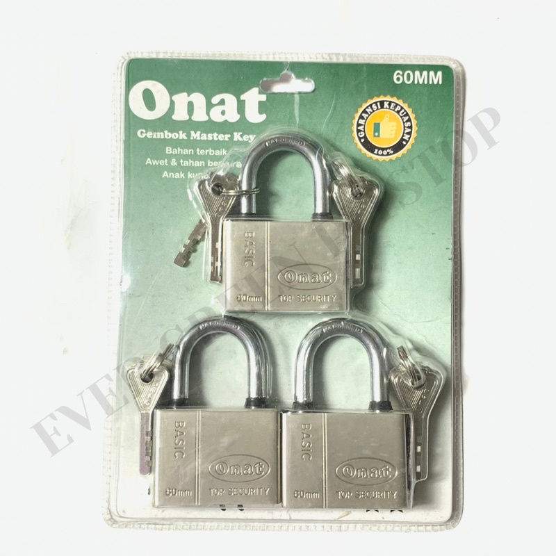 Padlock 60 mm Short Padlock Master 3 Padlock In 1 Padlock Safety