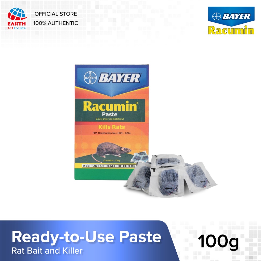 Bayer Racumin ReadyToUse Paste Rat Killer (100g) Shopee Philippines