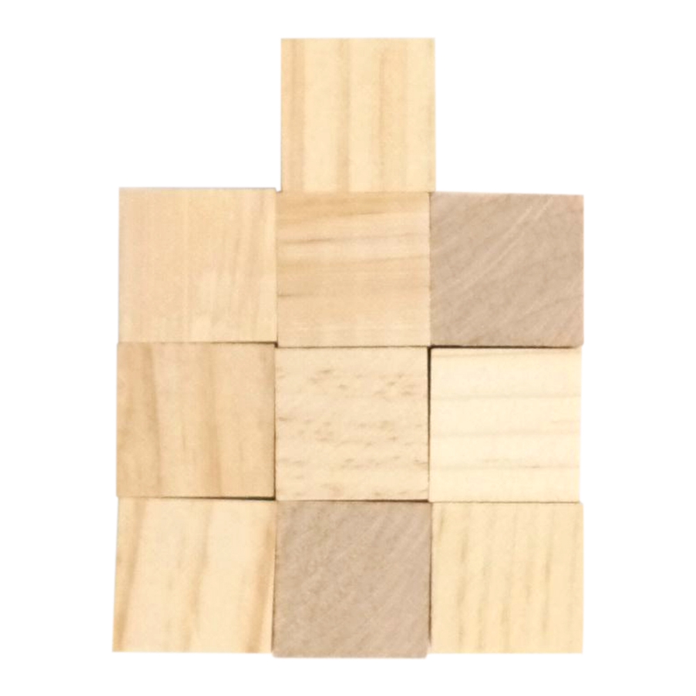square wood blocks for crafts