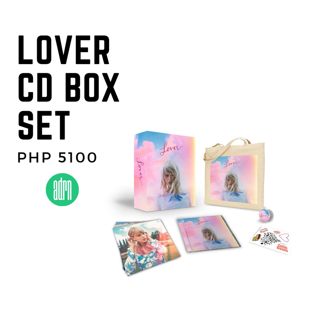 Taylor Swift Lover Cd Box Set Onhand