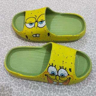 NEW ARRIVAL !! Spongebob Yeezy Inspired Thick Slides for Women | Shopee ...