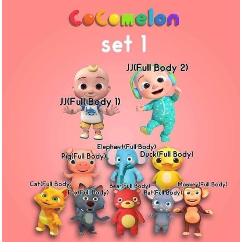 Cocomelon Jj Character Pillow Shopee Philippines