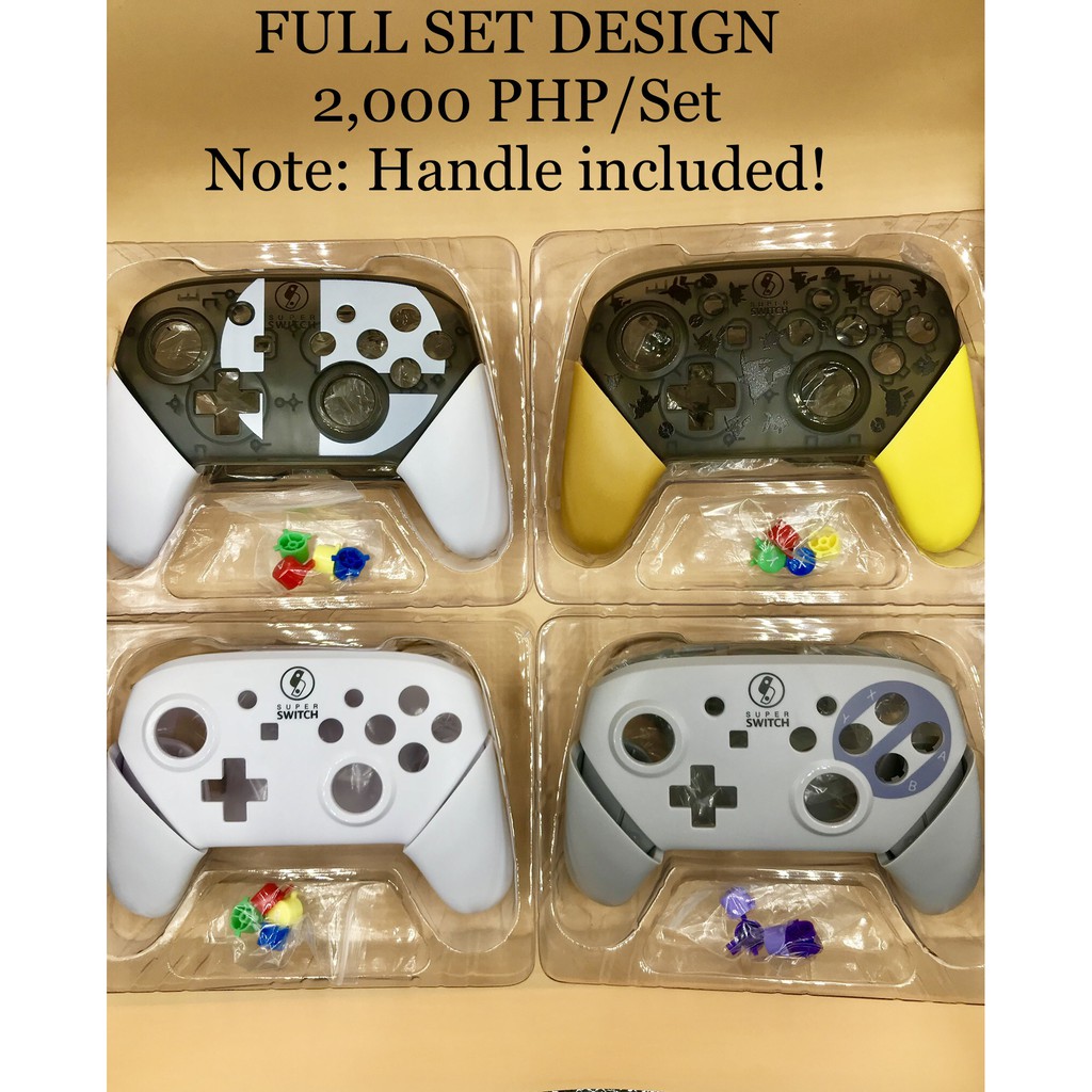 nintendo switch pro controller shells