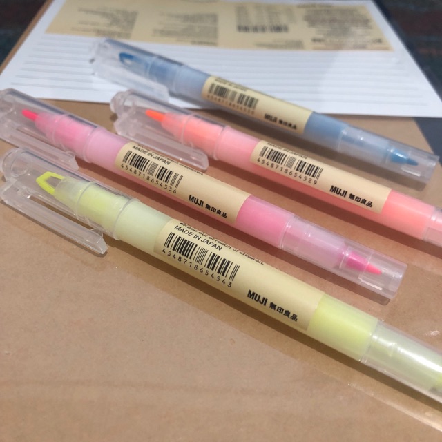 MUJI Authentic Highlighter | Shopee 