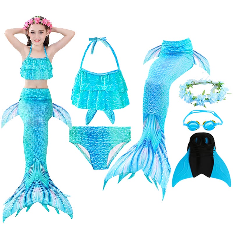 mermaid kids swimsuit