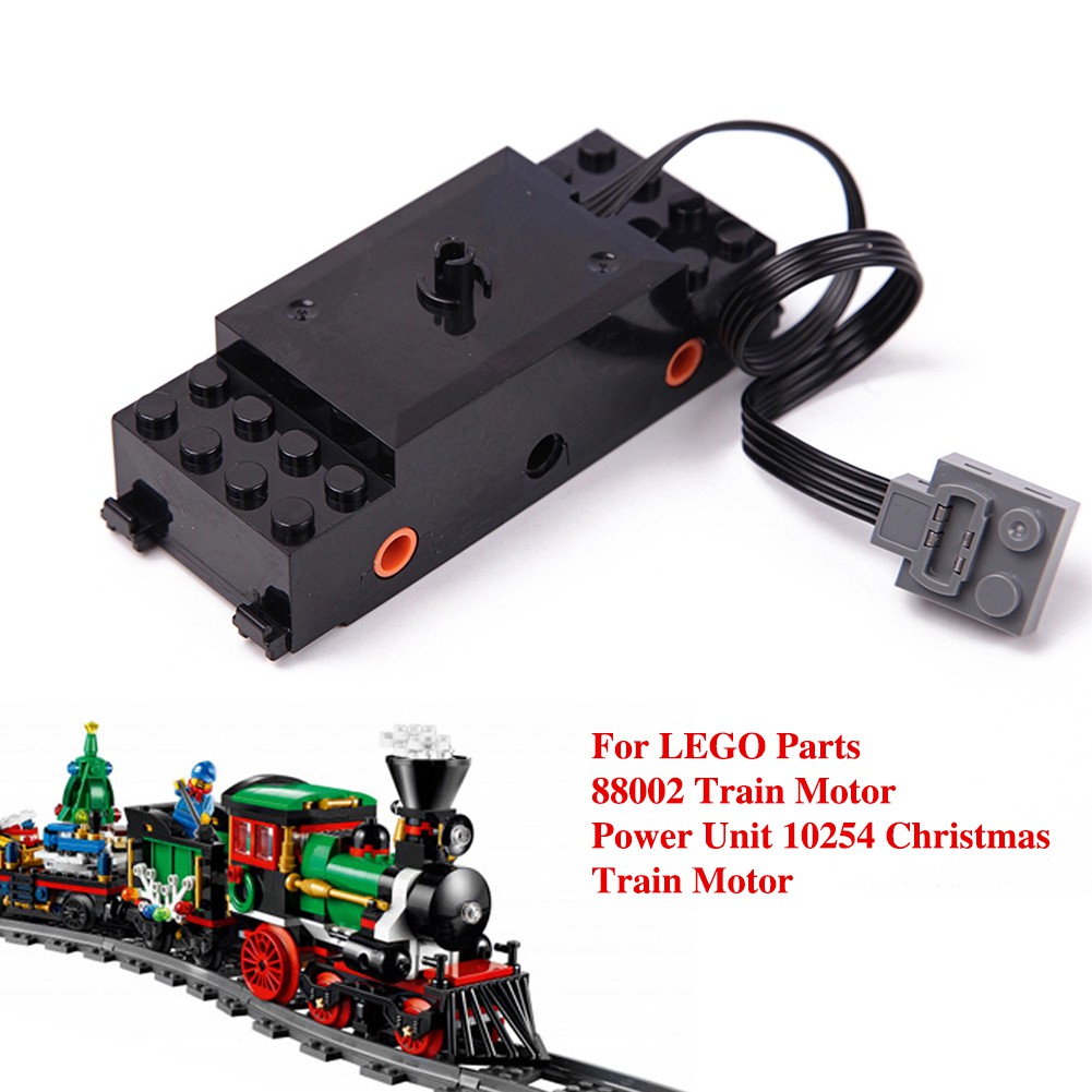 lego christmas train motorized