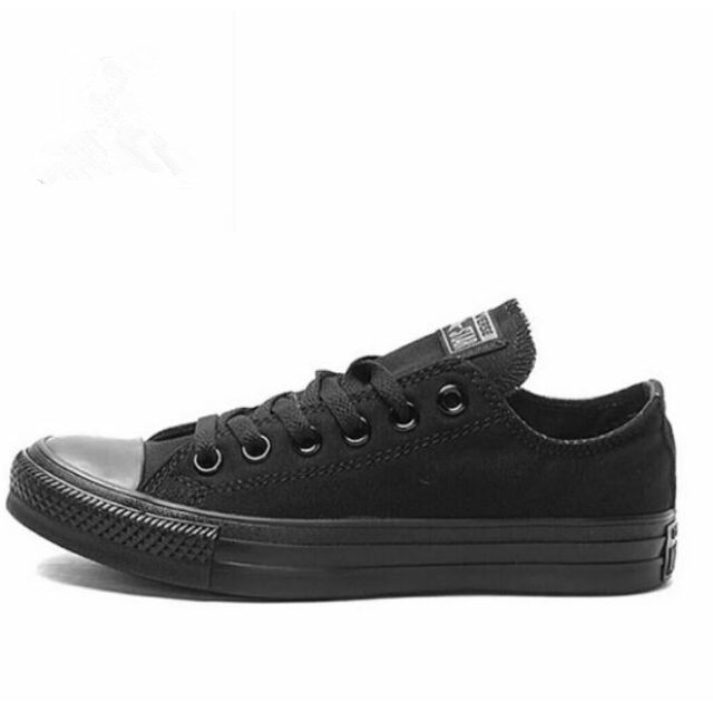 converse shoes black