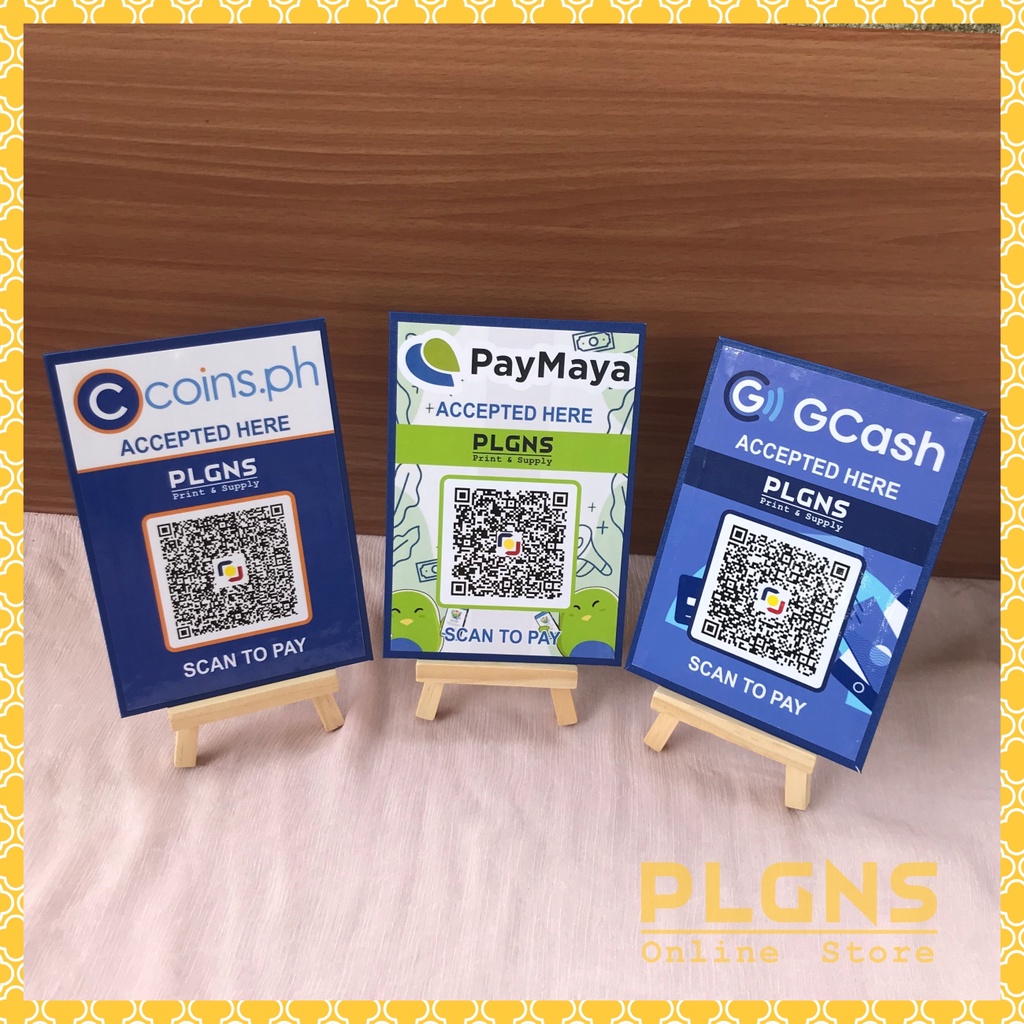 qr-code-stand-scan-mini-board-with-wood-easel-shopee-philippines