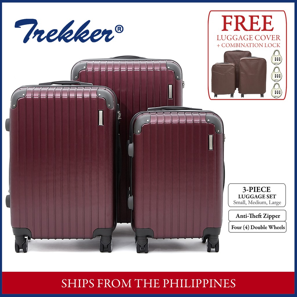 3 piece expandable luggage set