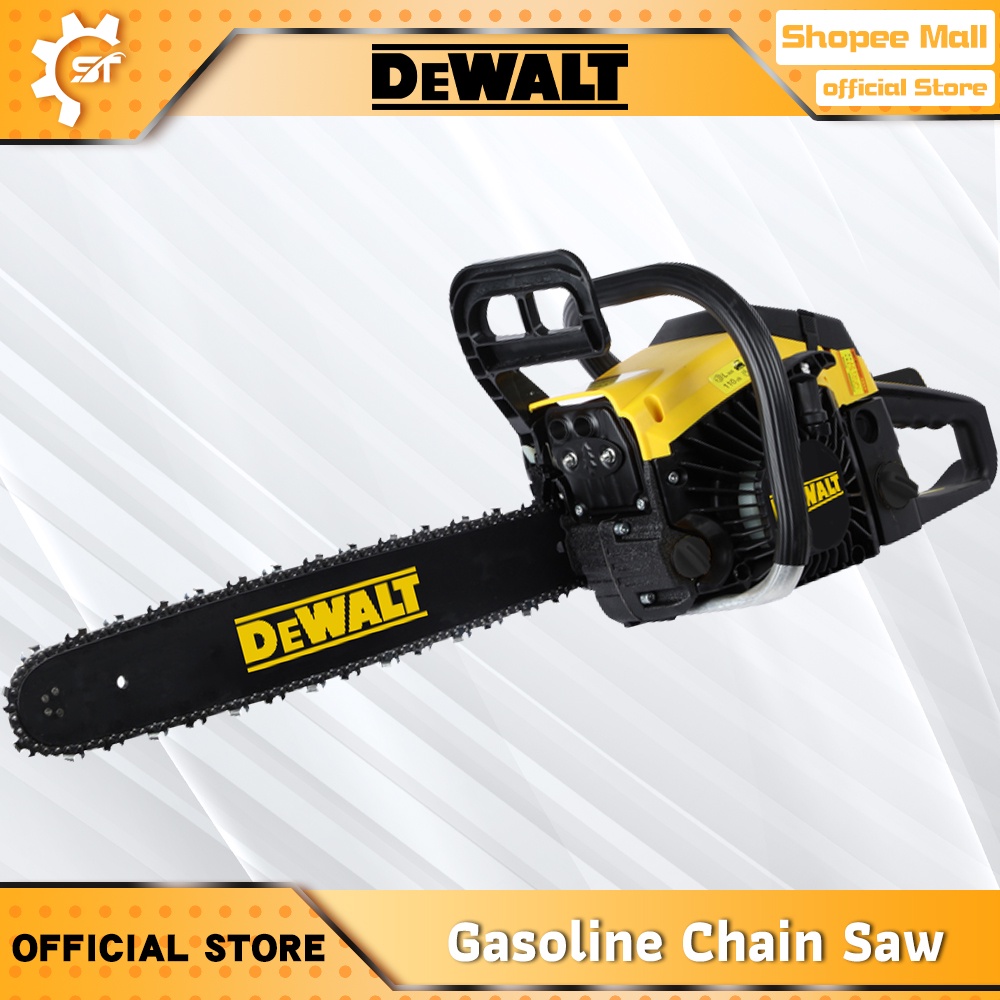 DeWALT New Gasoline Chainsaw 22 Inches Shopee Philippines