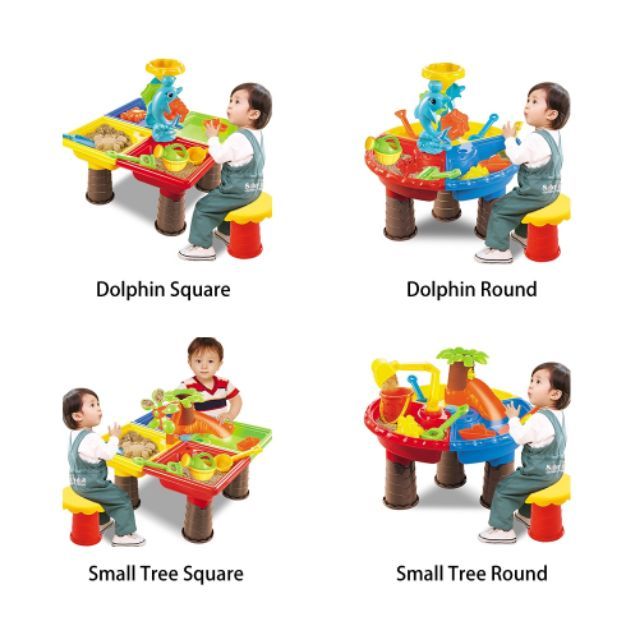 sand and water tables