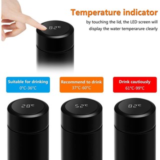 Premium Touch Screen Digital Temperature Display Double Wall Stainless Steel Vacuum Tumbler For Gift #2