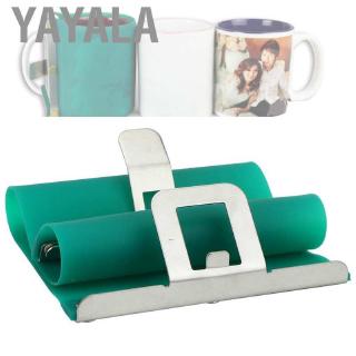 YAYALA Green 3D Sublimation Wrap Cup Clamp Fixture Heat Press Printing Mug Fix