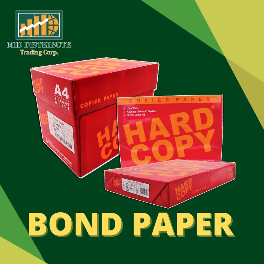 Hard CopyBond Paper A4 Shopee Philippines