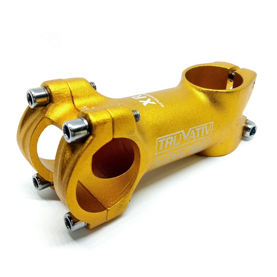 gold bike stem