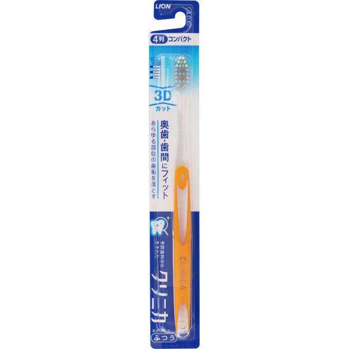 Lion Clinica Toothbrush 3D cut "Ordinary Cavity Prevention Toothbrushes