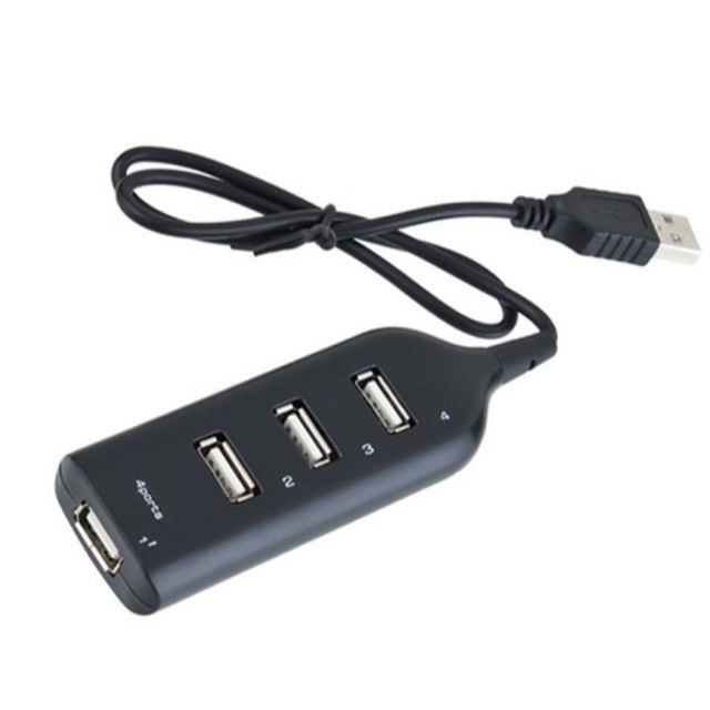 66shop Mini 4 Port USB 2.0 High Speed Transfer Rare USB HUB | Shopee ...