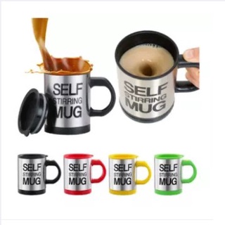 heat and cold resistance CQW self stirring mug auto mixing coffee cup #5
