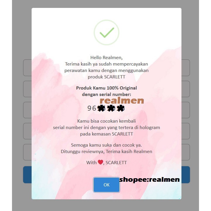 barcode scarlett serum